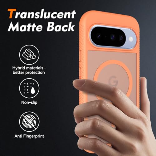 Coque Google Pixel 9 Pro compatible MagSafe antichoc robuste