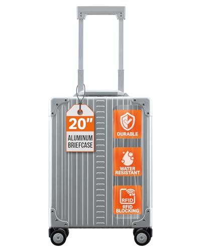 Image of All-Aluminum Vertical Carry-On Business Briefcase
