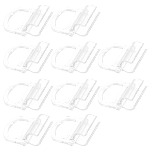 Estores 10 Uds. para Persianas Enrollables Persianas Romanas Herrajes Extraíbles Accesorios para Cortinas Enrollables para El Hogar Toldos Exterior Enrollables