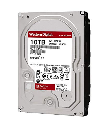 Western Digital WD Red 10 TB NAS hard disk interno 3.5