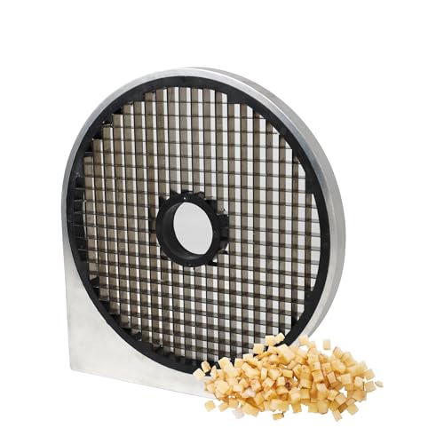 Image of TK Round Hopper Vegetable Chopper Replacement Disc - Universal Round Hopper - Dicing 8mm