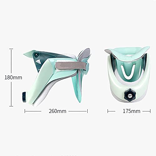 Collier cervical gonflable et support de cou réglable avec dispositif de traction cervicale - 6