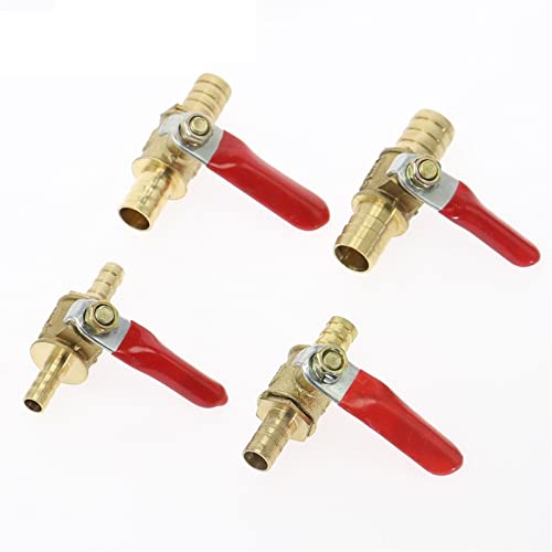 Válvula de bola de cierre con espiga de 10mm for manguera de paso de fluidos 3