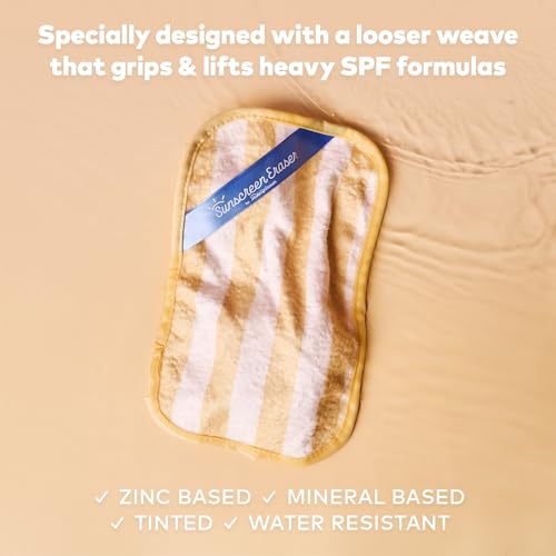 Image of The Original Sunscreen Eraser, Effortlessly Remove Zinc & Mineral Sunscreen Using Only Water, 1 ct.