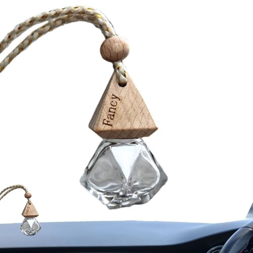 Autodiffusor Avec Des Huiles Essentielles - Rassisseurs D'air Automatique Pour Suspendre | Bouteille Diffuseur De Parfum En Verre Vide Pour Aromathérapie, Décoration De Remorque De Parfum Pour L'intér