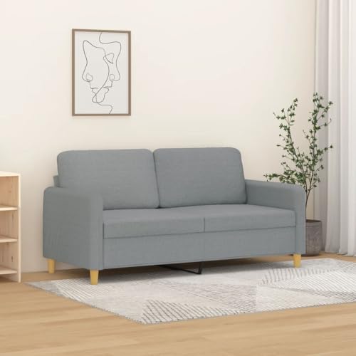 Larghezza del sedile: 140 cm Lumanois Divano a 2 Posti Grigio Chiaro 140 cm in Tessuto, Mobili,Divani, 23.45kg-359478