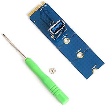 Multibao NGFF M.2 to USB 3.0 Transfer Riser Card M2 to USB3.0 Extender PCI-E 1x to 16x Slot Converter For Bitcoin Litecoin Miner Mining