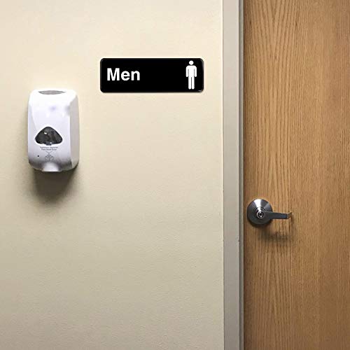 Panneau WC hommes facile à monter avec symboles explicites - 4