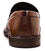 Thomas Crick 'Clinton' Men's Leather Tassel Formal Loafer Shoes Tan #4