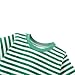 YAGATA Toddler Boys Girls T Shirts Kids Colorful Striped Shirt Cotton Crew Neck Short Sleeve Tee Tops Blouse for 1-8 Years 2-3T 100 Green
