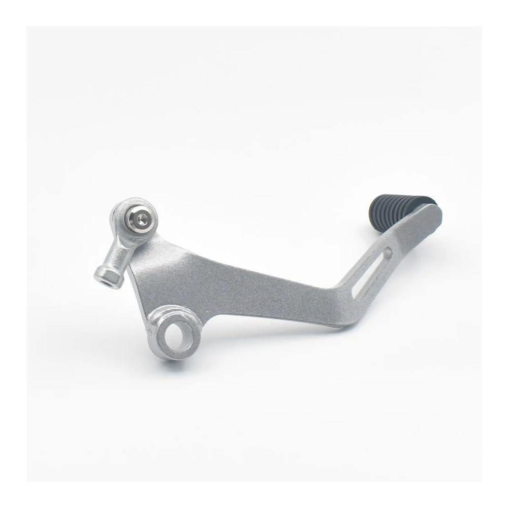 Uecdry One Color Folding Gear Shift Lever For Z 650 650Rs Ex650 Er650 Steel Left Silver Gear Shift Lever Shifter Pedal Motorcycle 2017-2020 2021 2022 2023