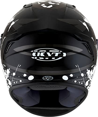 KYT NF-R Neutron Casco (Black/White,M)