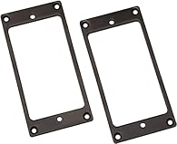 Crafted from premium quality metal, our guitar pickup rings are sturdy and durable. They can withstand everyday wear and tear without losing their finish or structural soundness. Outside Dimensions: 91.5mm x 45mm; Inner Dimensions: 70.5mm x 39mm. Spa...