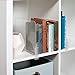 Richards Acrylic Closet Shelf Divider and Separator 6 Pack- Great for Storage and Organization in Bedroom, Bathroom, Kitchen and Office Shelves, Clear (9875300-3)
