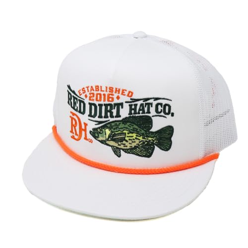 Image of Red Dirt Hat Company Wildlife Adjustable Snapback Hat (Hooked - White)