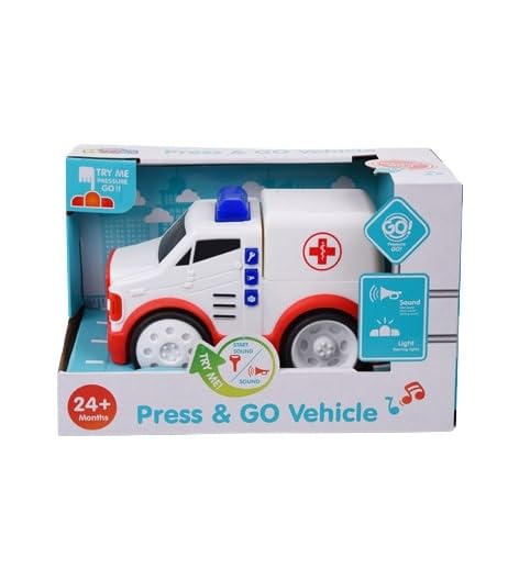King Toys Touch N Go B/O Ambulance