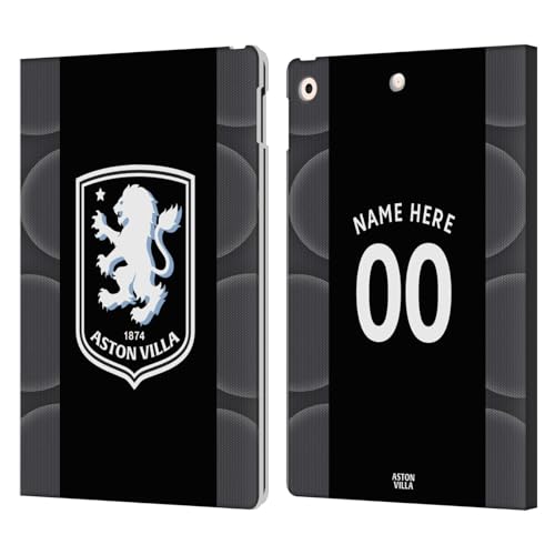 Étui portefeuille Aston Villa pour iPad 10.2 en cuir