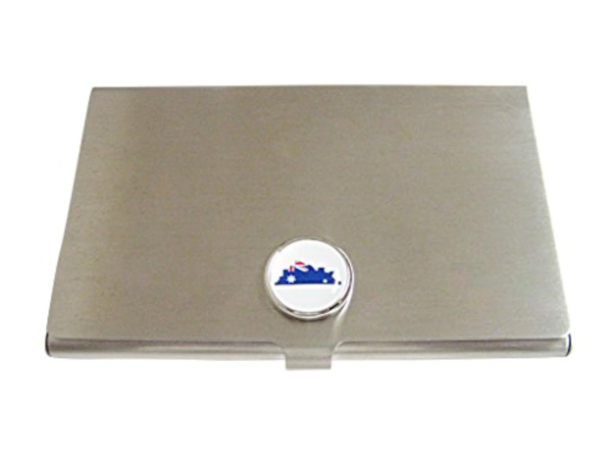 Australia Flag Iconic Opera House Business Card Holder