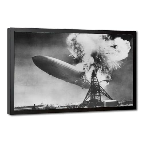 Cadre photo Hindenburg pour habiller un mur vide avec style
