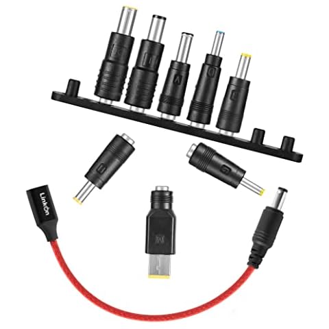 LinkOn PD to DC Adapter 100W USB-C Female to DC Male Plug For Legacy Laptops 19V to 21V Using PD3.0 20V Charger Compatible with HP Lenovo Dell MSI IBM Acer ASUS Sony Compaq Fujitsu Cover