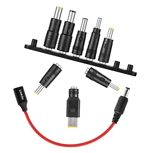 LinkOn PD to DC Adapter 100W USB-C Female to DC Male Plug for Legacy Laptops 19V to 21V Using PD3.0 20V Charger Compatible with HP Lenovo Dell MSI IBM Acer ASUS Sony Compaq Fujitsu