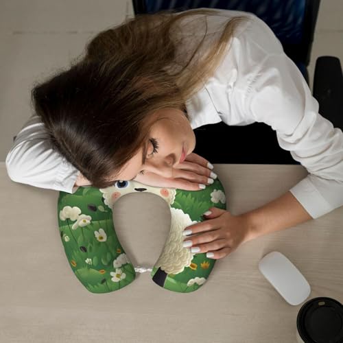 Almohada Viscoelástica de Viaje Tamaño Único miniatura 7