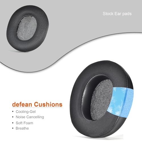 Arctis Nova Pro Wired Earpads Cushions Compatible with SteelSeries Arctis Nova Pro Wired, Nova 7, 3, 1 Model, Extra Bass Noise Cancelling Headset, (Does Not Fit Nova Pro Wireless) (Cooling Gel) miniatura 5