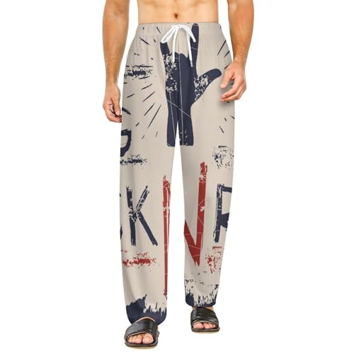 Bas de pyjama femme long Rock parfait pour vos moments de détente à la maison