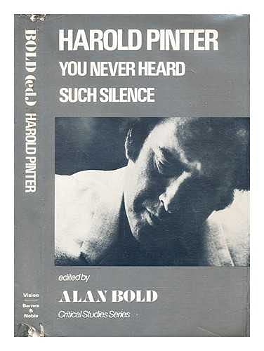 Harold Pinter (Critical Studies) 0854784950 Book Cover