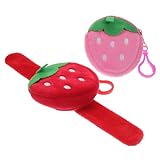 Hohopeti 2 piezas Pulseras de Bofetadas Frutales para Adultos Pulseras de Mano Suaves y Seguras Favoritos para Fiestas de Cumpleaños y Regalos Temáticos