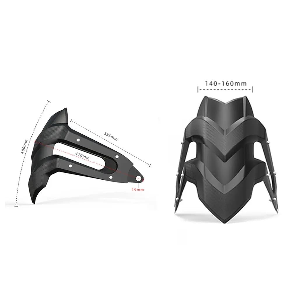 Błotnik motocyklowy Błotnik tylny Błotnik Osłona koła