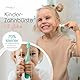 Cherish Baby Care Baby Zahnbürste, Kinderzahnbürste & Fingerling in einem Set (3-24 Monate) - Sicherheitsgeprüft & 100% BPA-frei, Aus Lebensmittelechtem Silkon (orange)