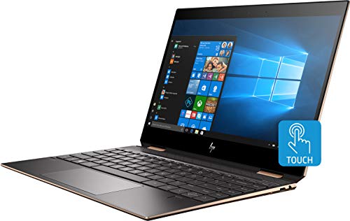 Image of HP Spectre x360 13-ap0102TU 2019 13.3-inch UHD Laptop (8th Gen Intel Core i7-8565U /16GB /1TB SSD /Win 10 /MS Office /Intel UHD Graphics 620), Dark Ash Silver