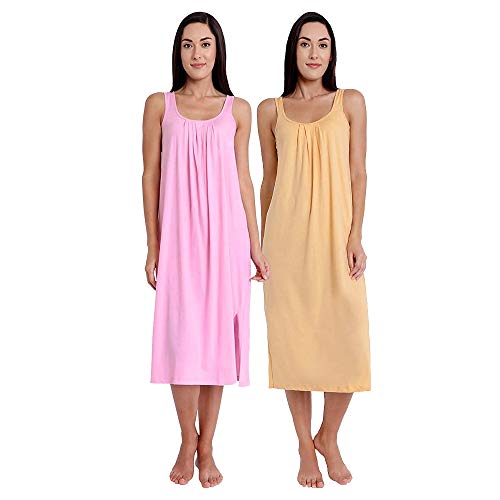 Image of TWGE Cotton Full Length Camisole for Women
