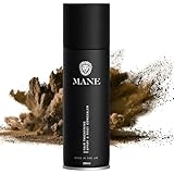 Mane Micro-Mineral Hair Thickening Spray & Root Touch Up Spray, Instant Volume & Root Cover Up for Thinning or Fine Hair, Buildable Coverage for Men & Women, Travel Size, Medium Brown, 200 ml