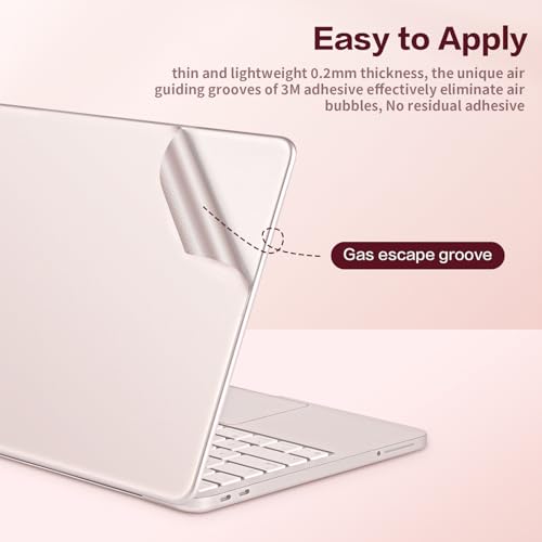 Vinilo 3M rosa rubor para MacBook Pro 13 A18, ideal para trabajar con estilo 3
