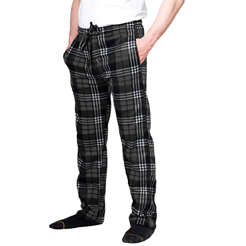 Premium Wear Men's Lounge Pants Fleece Pajamas with Pockets