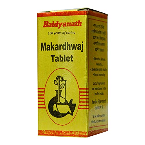 Image of Baidyanath Asli Ayurved Makardhwaja Tablets -25 Tablets