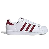 [アディダス] adidas スーパースター SUPERSTAR ランニングホワイト/カレッジエイトバーガンディ/ランニングホワイト EF9240 アディダスジャパン正規品 25.5cm