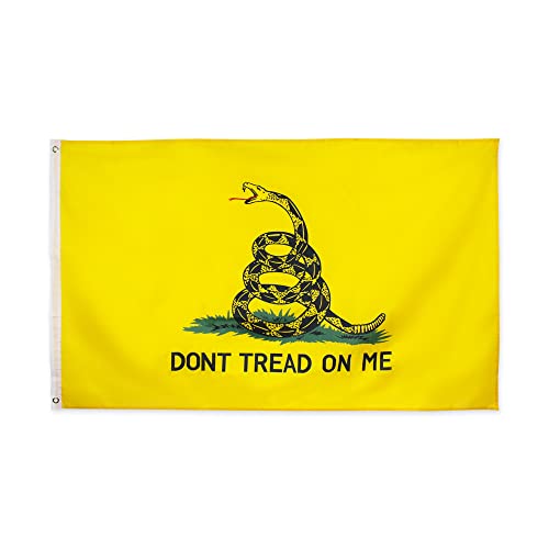 Flag Banner Gadsden Tea Party Patriot Conservative US (2x3FT)