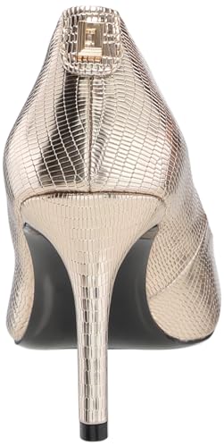 Image of Karl Lagerfeld Women's Royale Snake Textured Dress Pump