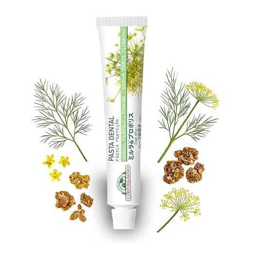 Corpore Sano - Crema Dental Fresca Protección, Pasta de Dientes Natural, con Mirra, Própolis e Hinojo, Previene Caries, Inflamación de Encías y Sarro, Dentífrico Sin Flúor, Menta ni Parabenos, 75ml