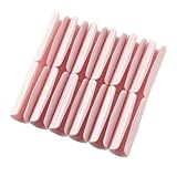 Détails de l'ensemble : lot de 12 pinces pour draps de lit en forme de Y de couleurs assorties (blanc, gris élégant, rose fleur, bleu jeune), chacune d'environ 5 x 1,6 cm, offrant plusieurs attaches pour les chambres, les lits superposés et les voyages.