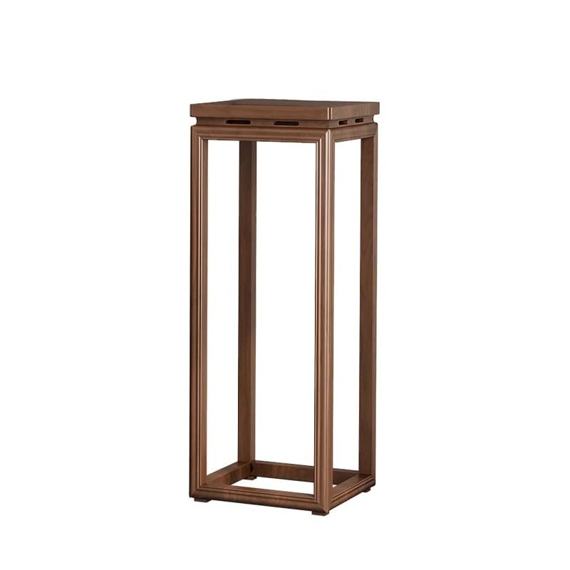 Table Puja en bois massif TUSUOD : finissez-en avec le désordre de l'entrée grâce au rétro
