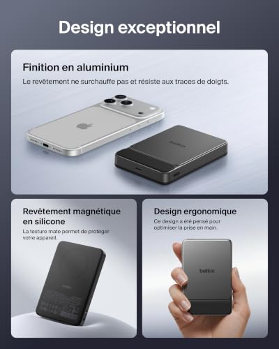 Power Bank Belkin BPD022HQBK 10000 mAh Carga Inalámbrica - vue 8