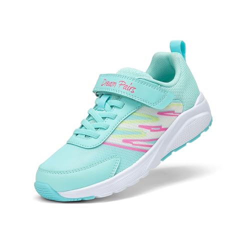 DREAM PAIRS Boys Girls Shoes Kids Tennis Running Athletic School Gym Breathable Lightweight Sneakers for Little/Big Kid 13 Little Kid Mint Green