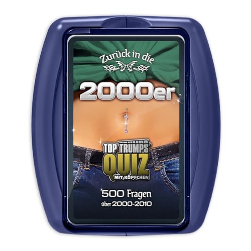 Top Trumps Quiz 2000er Edition - Quiz Kartenspiel für 2000er Fans! - Fanartikel & Merchandise - Kartenspiel für 2+ Spieler ab 16+ Jahren - Deutsch