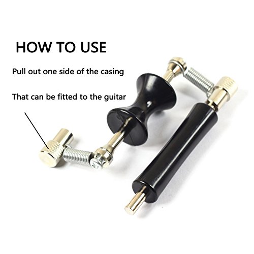 HLHome Capodastre coulissant pour guitare - Les Beatles, Paul McCartney, John Lennon, RIngo Starr, George Harrison HLHome Capodastre coulissant pour guitare – Image 6