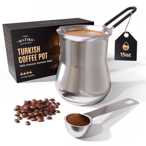 Matiks Turkish Coffee Maker, 15 Oz...