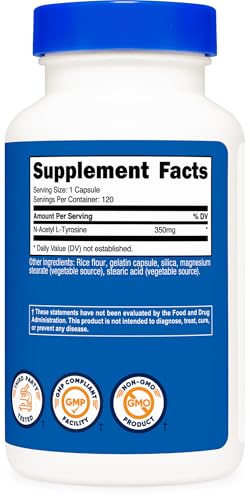 Nutricost N-Acetyl L-Tyrosine Capsules